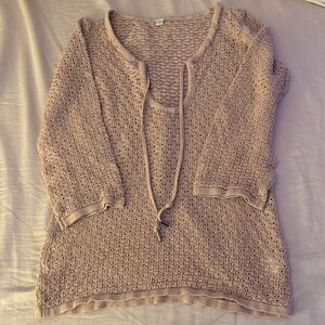 Crotchet swim cover up